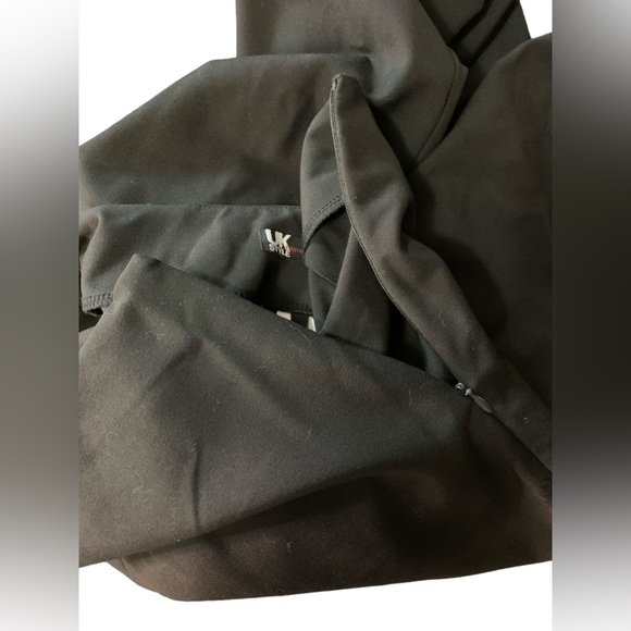 French Connection Slim Fit Ankle Zip Pants black, sz 10. EUC - Picture 7 of 9